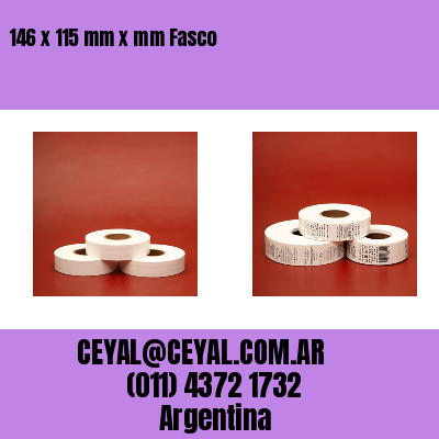 146 x 115 mm x mm Fasco