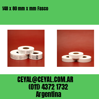148 x 80 mm x mm Fasco