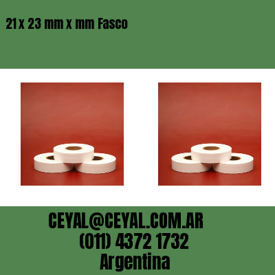 21 x 23 mm x mm Fasco