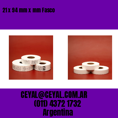 21 x 94 mm x mm Fasco