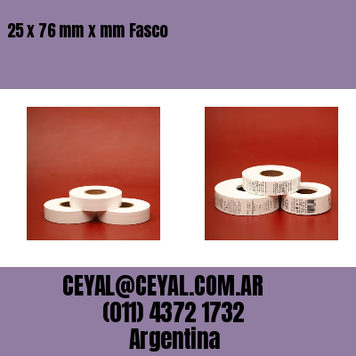 25 x 76 mm x mm Fasco