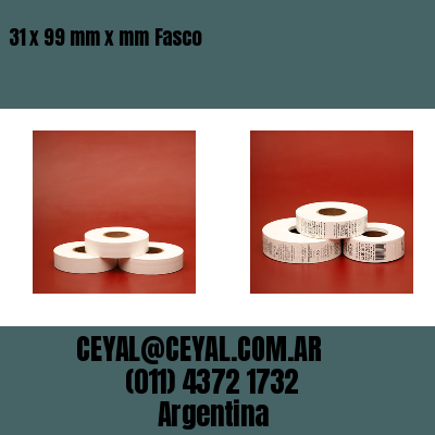 31 x 99 mm x mm Fasco
