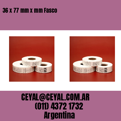36 x 77 mm x mm Fasco