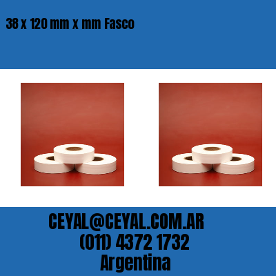 38 x 120 mm x mm Fasco