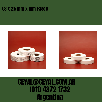 53 x 25 mm x mm Fasco
