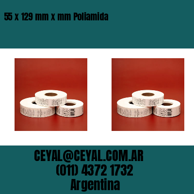 55 x 129 mm x mm Poliamida