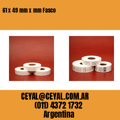 61 x 49 mm x mm Fasco