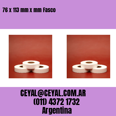 76 x 113 mm x mm Fasco