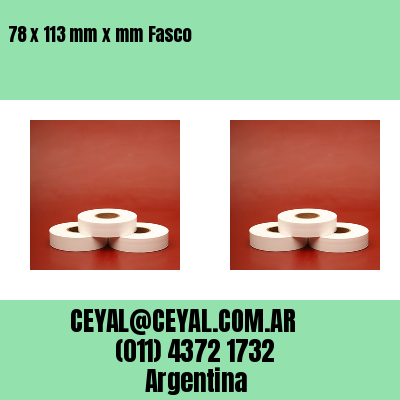 78 x 113 mm x mm Fasco