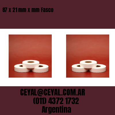 87 x 21 mm x mm Fasco