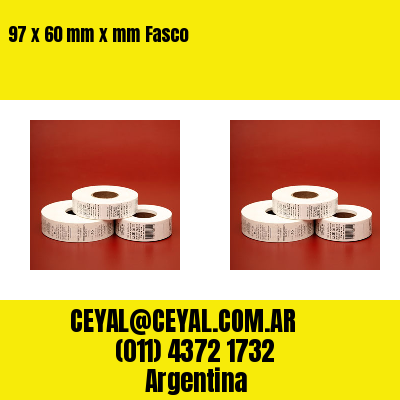 97 x 60 mm x mm Fasco