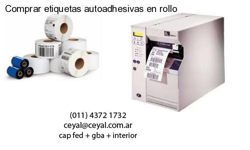 Comprar etiquetas autoadhesivas en rollo