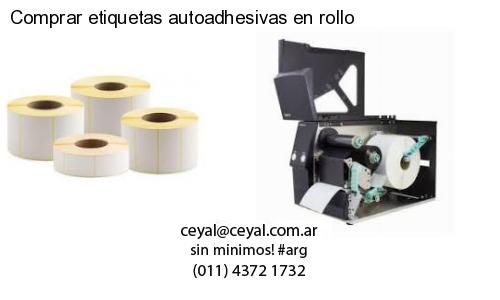 Comprar etiquetas autoadhesivas en rollo