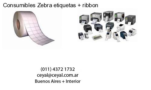 Consumibles Zebra etiquetas   ribbon
