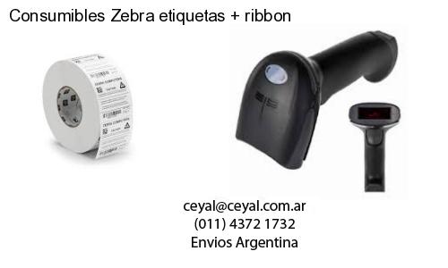 Consumibles Zebra etiquetas   ribbon
