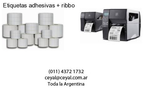 Etiquetas adhesivas   ribbo