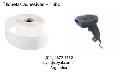 Etiquetas adhesivas   ribbo