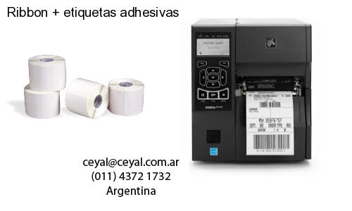 Ribbon   etiquetas adhesivas