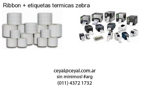 Ribbon   etiquetas termicas zebra