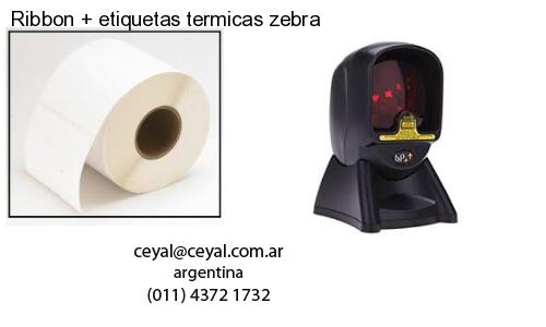 Ribbon   etiquetas termicas zebra