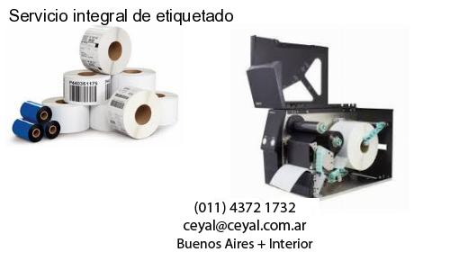 Servicio integral de etiquetado