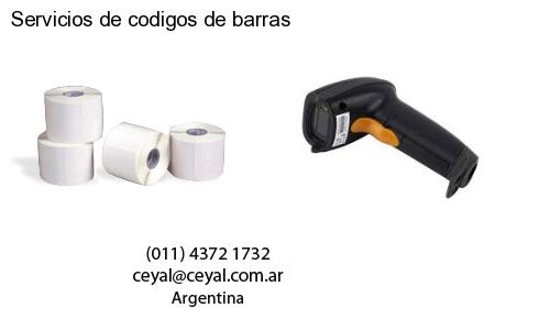 Servicios de codigos de barras