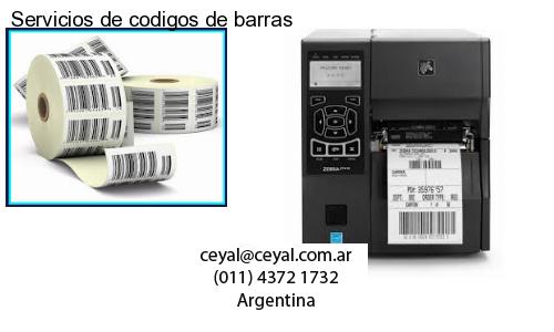 Servicios de codigos de barras