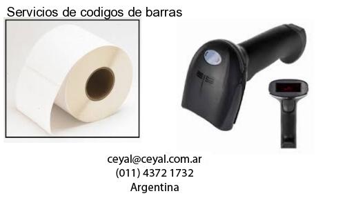 Servicios de codigos de barras