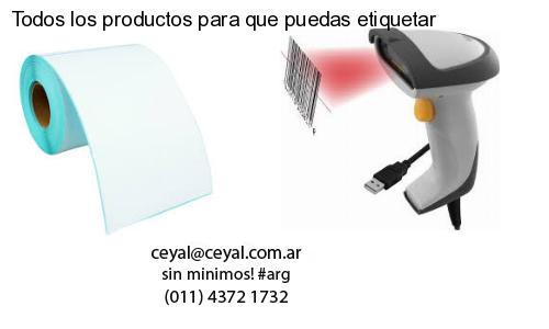 Todos los productos para que puedas etiquetar
