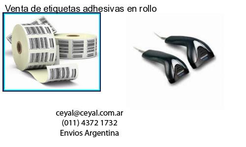 Venta de etiquetas adhesivas en rollo