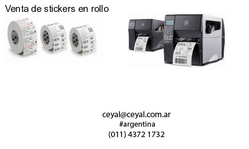 Venta de stickers en rollo