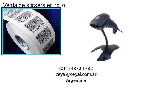 Venta de stickers en rollo