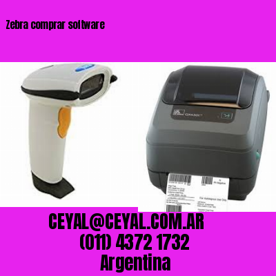 Zebra comprar software