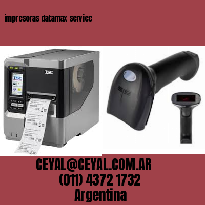 impresoras datamax service