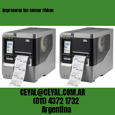 impresoras tsc sensor ribbon