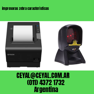 impresoras zebra caracteristicas