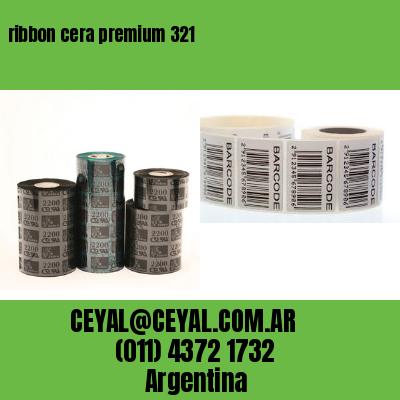 ribbon cera premium 321