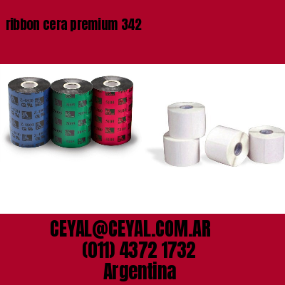 ribbon cera premium 342