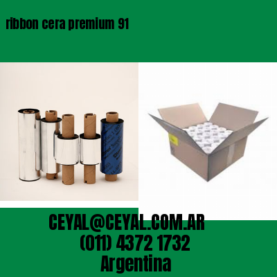 ribbon cera premium 91