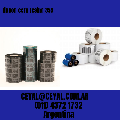 ribbon cera resina 359