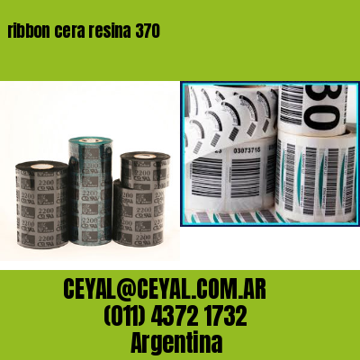 ribbon cera resina 370