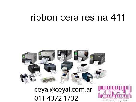 ribbon cera resina 411