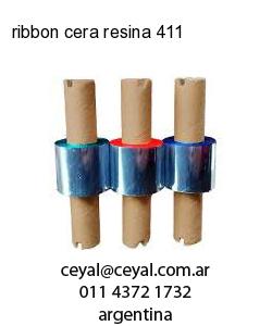 ribbon cera resina 411