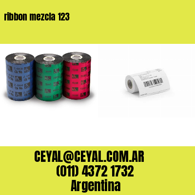 ribbon mezcla 123