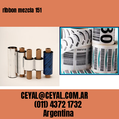 ribbon mezcla 151
