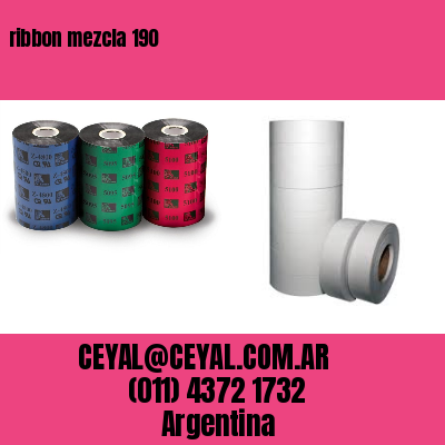 ribbon mezcla 190