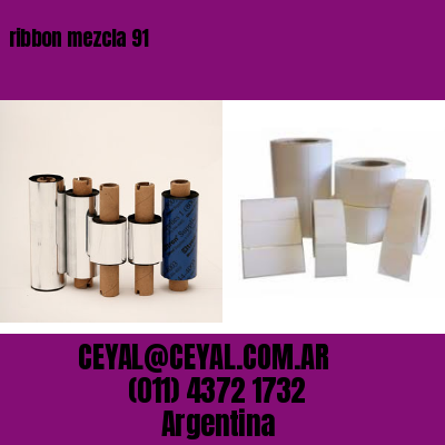 ribbon mezcla 91