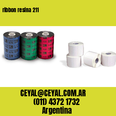 ribbon resina 211