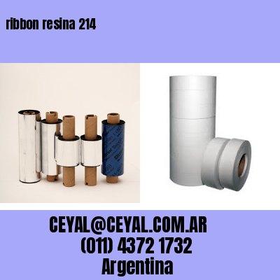 ribbon resina 214