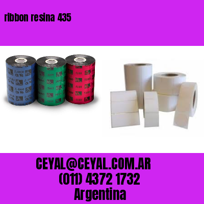 ribbon resina 435